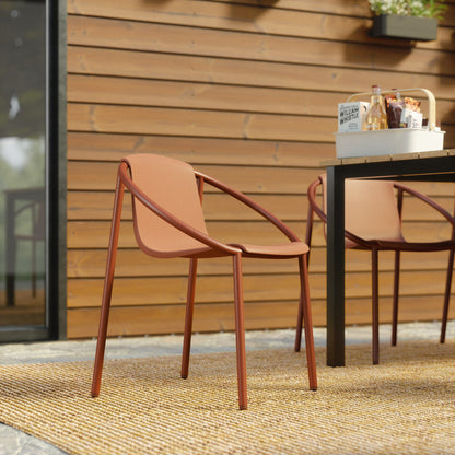 Ringo Chair – Minimalist Round-Back Accent Chair, Stylish Lounge Seating for Living Room, Nursery, Dorm & Home Office