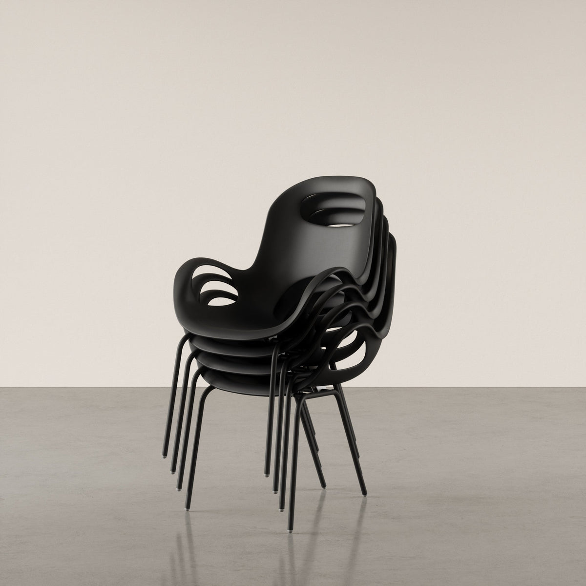Modern Ergonomic Accent Chair with Curved Backrest, Comfy Upholstered Lounge Armchair for Living Room, Bedroom & Office