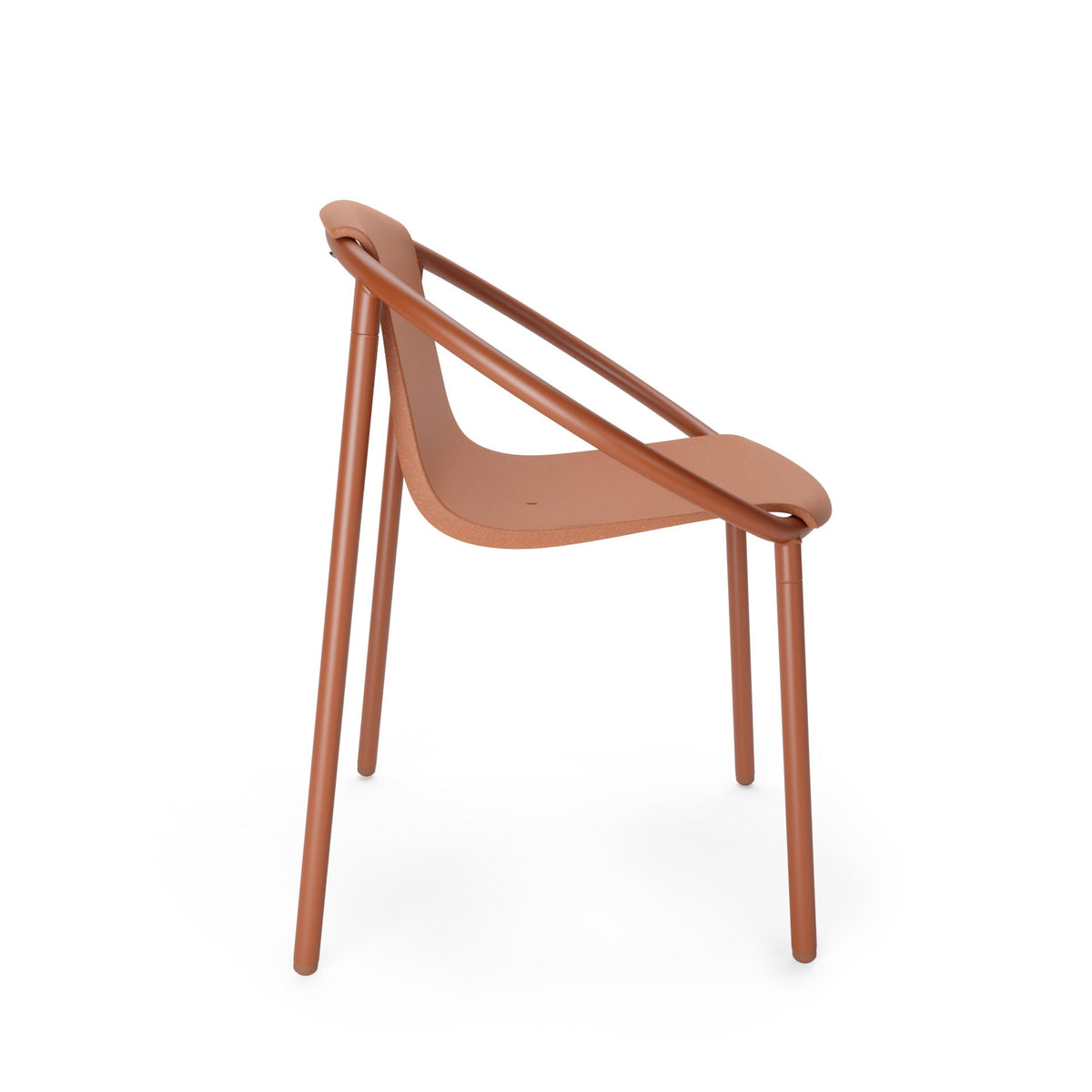 Ringo Chair – Minimalist Round-Back Accent Chair, Stylish Lounge Seating for Living Room, Nursery, Dorm & Home Office