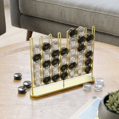 Stax 4 in a Row – Classic Connect Game for Kids & Family, Travel-Friendly Strategy Board Game