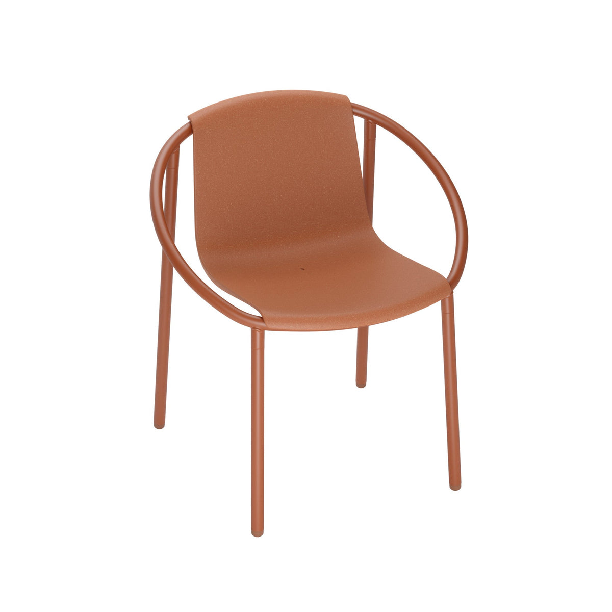 Ringo Chair – Minimalist Round-Back Accent Chair, Stylish Lounge Seating for Living Room, Nursery, Dorm & Home Office