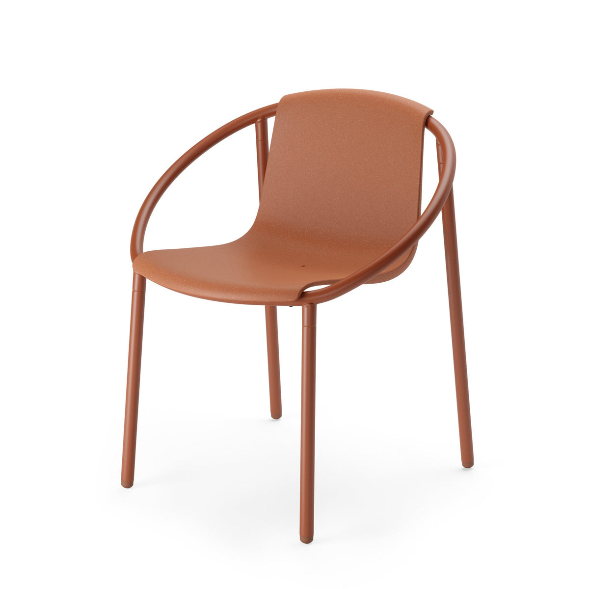 Ringo Chair – Minimalist Round-Back Accent Chair, Stylish Lounge Seating for Living Room, Nursery, Dorm & Home Office