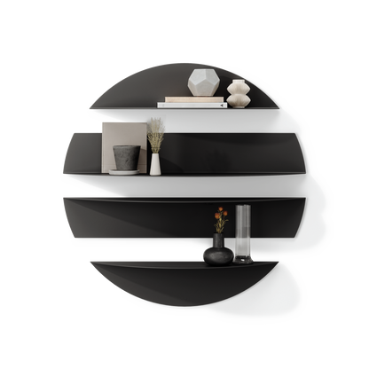 Wall Shelves – Modern Floating Wall Shelf Set for Living Room, Bedroom, Bathroom & Office Storage