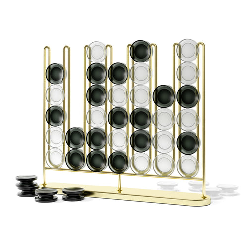 Stax 4 in a Row – Classic Connect Game for Kids & Family, Travel-Friendly Strategy Board Game